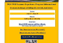2024 SWD Summer Experience Program Informational