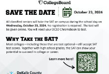 SAVE THE DATE!!  SAT & PSAT Day at SWD | October 23,2024