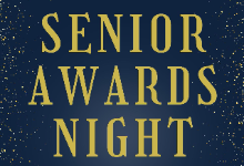Save the date! Senior Awards Night will be held on Tuesday, April 23, 2024 at 6:00PM.