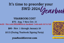 Its time to preorder your '23-'24 SWD Yearbook!